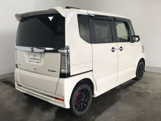 ホンダ Ｎ　ＢＯＸ ６６０ カスタムＧ ターボＳＳパッケージ ブラックスタイル４ＷＤ H29年 (北海道) 99