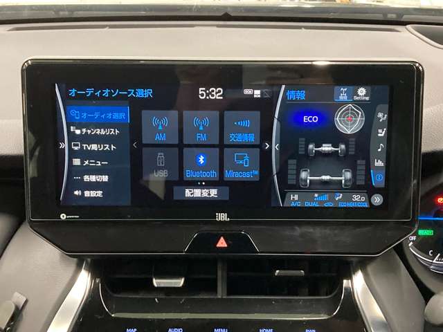 トヨタ ハリアー　ハイブリッド ２．５ ハイブリッド Ｅ－ＦＯＵＲ Ｚ レザーパッケージ ４ＷＤ R2年 (北海道) 99