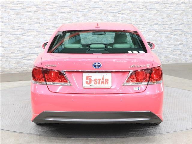 トヨタ クラウン　ハイブリッド ハイブリッド ２．５ Ｇ リボーン ピンク H26年 (関東) 99