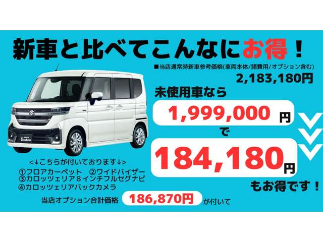 スズキ スペーシア ６６０ カスタム ハイブリッド ＧＳ ４ＷＤ R5年 (東北) 99