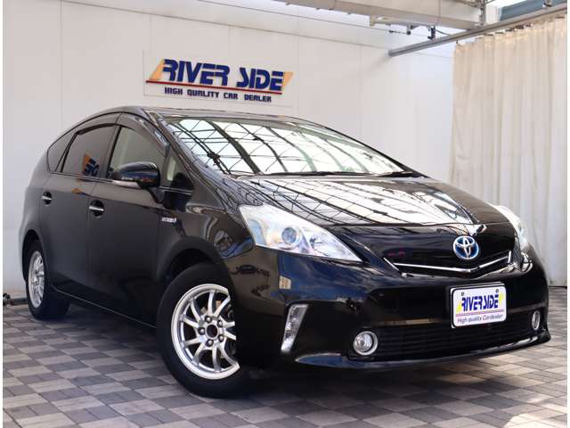 トヨタ プリウスΑ １．８ Ｓ チューン ブラック H26年 (関東) 99