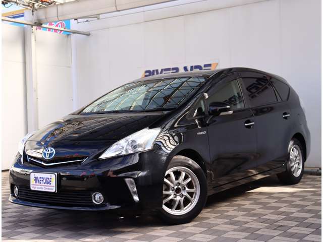 トヨタ プリウスΑ １．８ Ｓ チューン ブラック H26年 (関東) 99