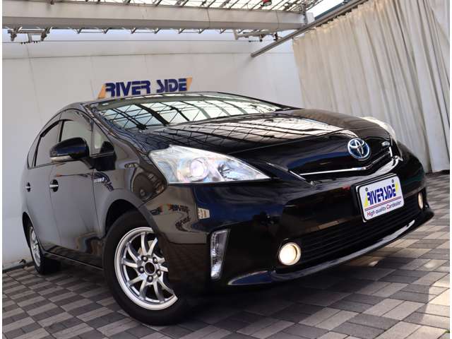 トヨタ プリウスΑ １．８ Ｓ チューン ブラック H26年 (関東) 99