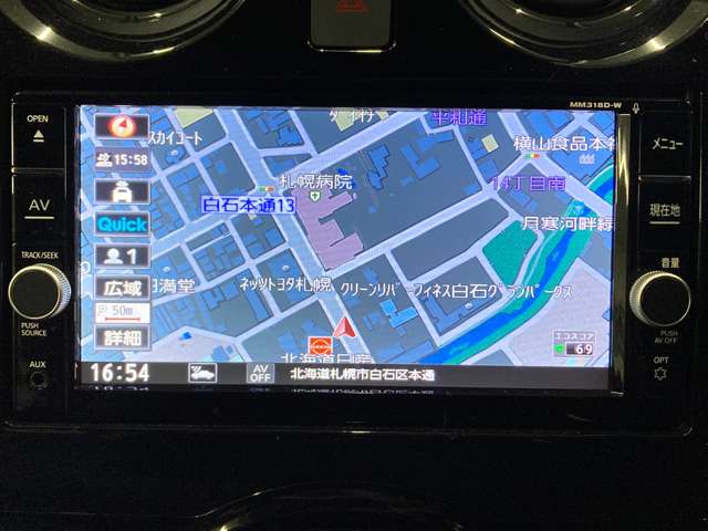 日産 ノート １．２ メダリスト Ｘ ＦＯＵＲ ブラックアロー ４ＷＤ H30年 (北海道) 99