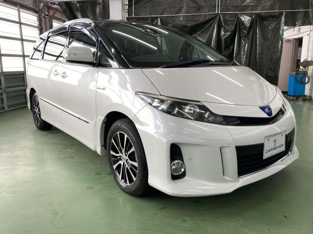 トヨタ エスティマ　ハイブリッド ２．４ アエラス プレミアム エディション ４ＷＤ H26年 (北海道) 99