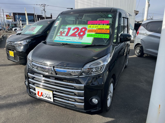 三菱 ｅＫスペース ６６０ カスタム Ｔ Ｅアシスト ４ＷＤ H29年 (北海道) 99