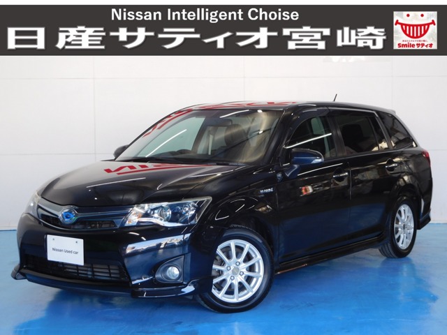 トヨタ カローラフィールダー　ハイブリッド １．５ ハイブリッド Ｇ エアロツアラー Ｗ×Ｂ H26年 (九州・沖縄) 99