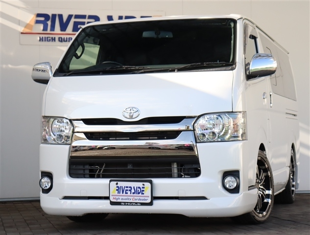 トヨタ ハイエースバン ２．０ スーパーＧＬ ダークプライムＩＩ ロングボディ R1年 (関東) 99