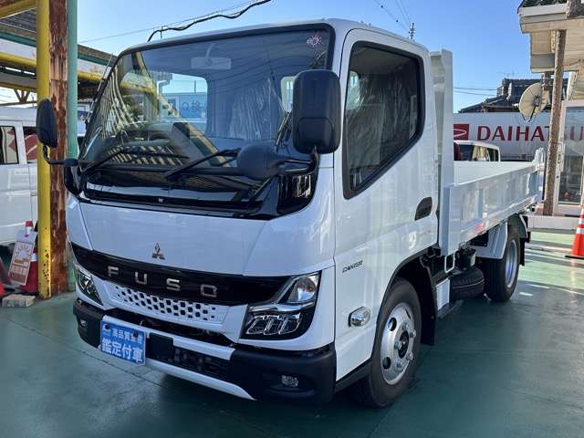 三菱フソウ キャンター ３．０ 強化ダンプ 全低床 ディーゼルターボ R6年 (東海) 99