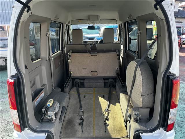 スズキ エブリイワゴン ６６０ ウィズ 車イス移動車 リヤシート付 電動固定式 ４ＷＤ H26年 (関東) 99