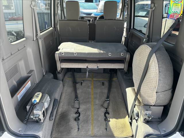 スズキ エブリイワゴン ６６０ ウィズ 車イス移動車 リヤシート付 電動固定式 ４ＷＤ H26年 (関東) 99