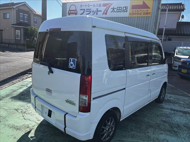 スズキ エブリイワゴン ６６０ ウィズ 車イス移動車 リヤシート付 電動固定式 ４ＷＤ H26年 (関東) 99