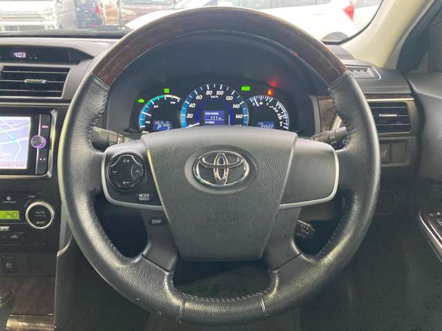 トヨタ カムリ　ハイブリッド ２．５ Ｇパッケージ プレミアム ブラック H25年 (東北) 99