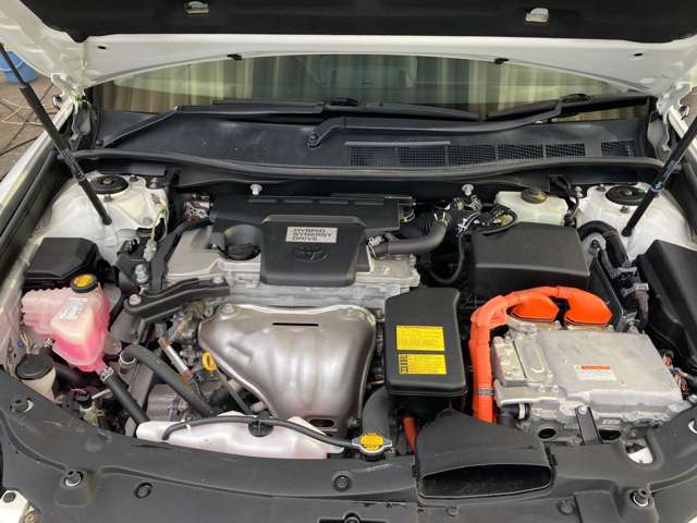 トヨタ カムリ　ハイブリッド ２．５ Ｇパッケージ プレミアム ブラック H25年 (東北) 99