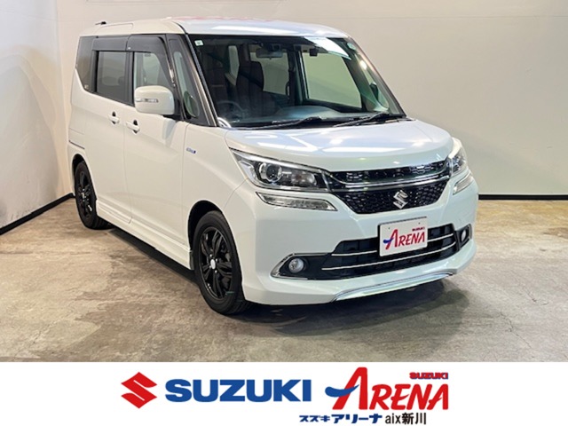 スズキ ソリオ １．２ バンディット ハイブリッド ＭＶ デュアルカメラブレーキサポート装着車 ４ＷＤ H29年 (北海道) 99