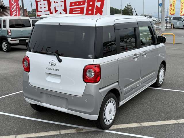 ダイハツ ムーヴ　キャンバス ６６０ ストライプス Ｇ ＥＣＯＩＤＬＥ非装着車 R5年 (中国) 99