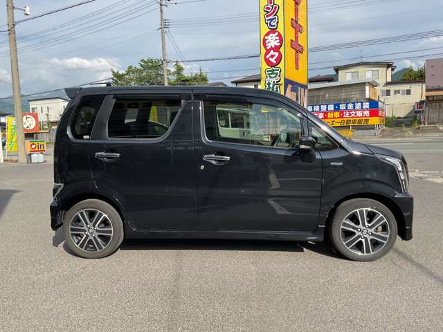 スズキ ワゴンＲ ６６０ スティングレー ハイブリッド Ｔ ４ＷＤ H29年 (東北) 99