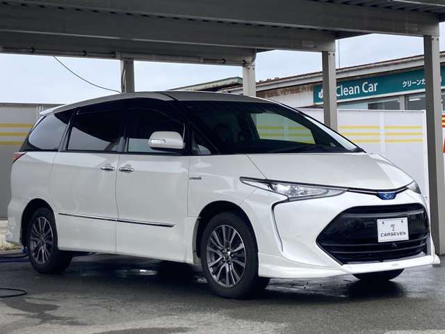 トヨタ エスティマ　ハイブリッド ２．４ アエラス プレミアムＧ ４ＷＤ H28年 (東北) 99