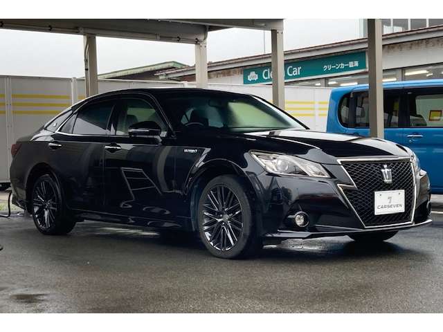 トヨタ クラウン　ハイブリッド ハイブリッド ２．５ Ｓ ＦＯＵＲ ブラックスタイル ４ＷＤ H27年 (東北) 99