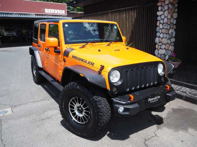 ジープ ラングラー　アンリミテッド アンリミテッド オレンジ ４ＷＤ H25年 (関東) 99