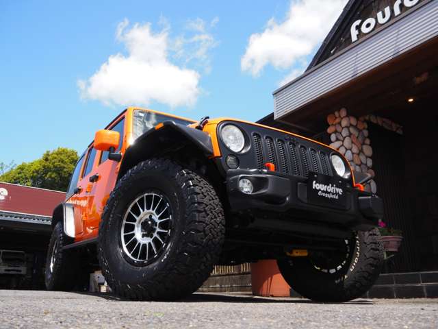 ジープ ラングラー　アンリミテッド アンリミテッド オレンジ ４ＷＤ H25年 (関東) 99