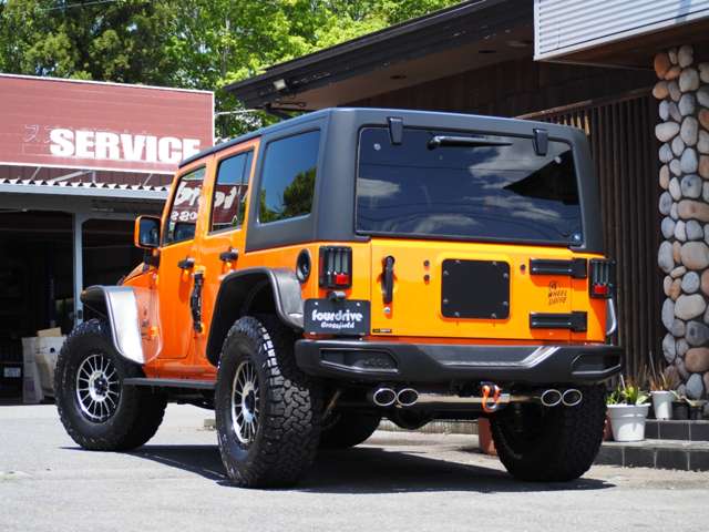 ジープ ラングラー　アンリミテッド アンリミテッド オレンジ ４ＷＤ H25年 (関東) 99