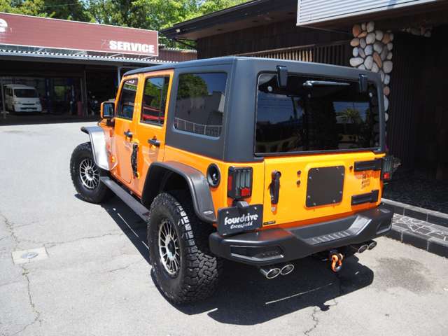 ジープ ラングラー　アンリミテッド アンリミテッド オレンジ ４ＷＤ H25年 (関東) 99