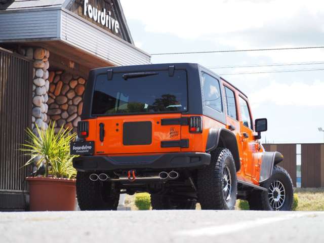 ジープ ラングラー　アンリミテッド アンリミテッド オレンジ ４ＷＤ H25年 (関東) 99