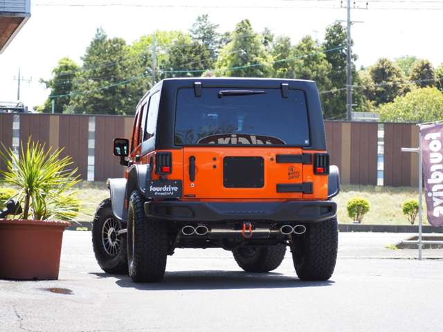 ジープ ラングラー　アンリミテッド アンリミテッド オレンジ ４ＷＤ H25年 (関東) 99