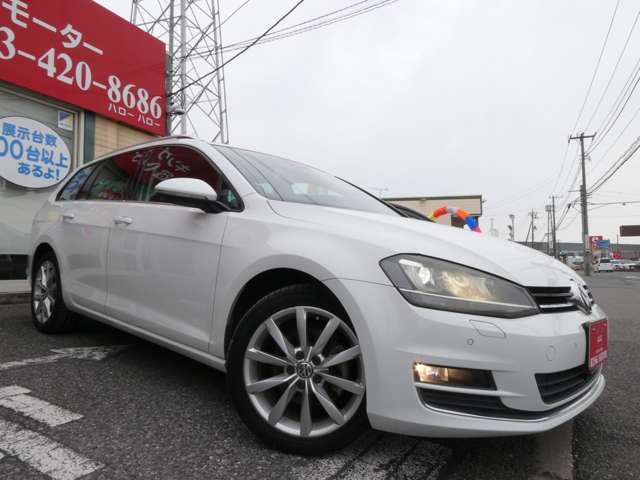 フォルクスワーゲン ゴルフヴァリアント ＴＳＩ　ハイライン H27年 (関東) 99