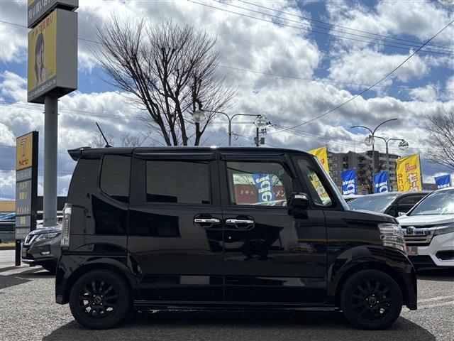 ホンダ Ｎ　ＢＯＸ ６６０ カスタムＧ ターボＳＳパッケージ ブラックスタイル H28年 (東北) 99