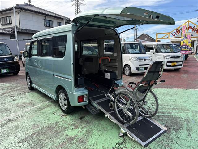 スズキ エブリイワゴン ６６０ ウィズ 車イス移動車 左右分割式リアシート付 H30年 (関東) 99