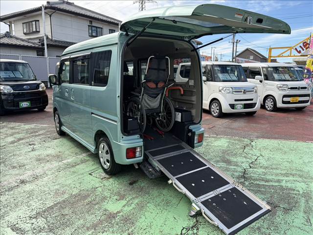 スズキ エブリイワゴン ６６０ ウィズ 車イス移動車 左右分割式リアシート付 H30年 (関東) 99