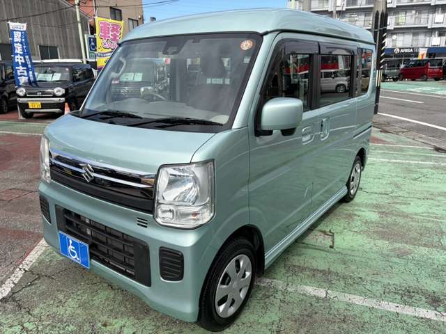 スズキ エブリイワゴン ６６０ ウィズ 車イス移動車 左右分割式リアシート付 H30年 (関東) 99