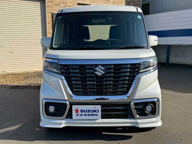 スズキ スペーシア ６６０ カスタム ハイブリッド ＧＳ 衝突被害軽減ブレーキ非装着車 ４ＷＤ H30年 (北海道) 99
