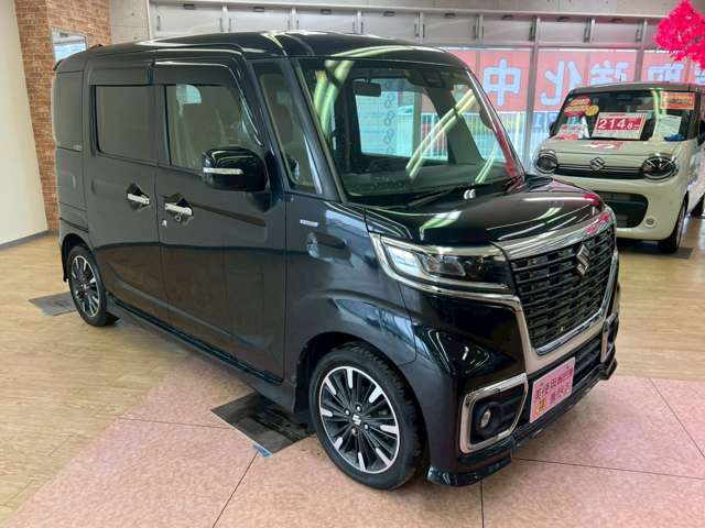 スズキ スペーシア ６６０ カスタム ハイブリッド ＸＳターボ ４ＷＤ H30年 (北海道) 99
