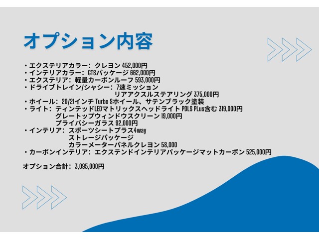 ポルシェ ９１１ カレラＧＴＳ R4年 (関東) 99