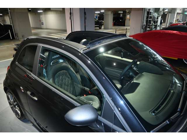 アバルト ５９５Ｃ 左ハンドルＭＴ ＴＵＲＩＳＭＯパッケージ R7年 (関東) 99