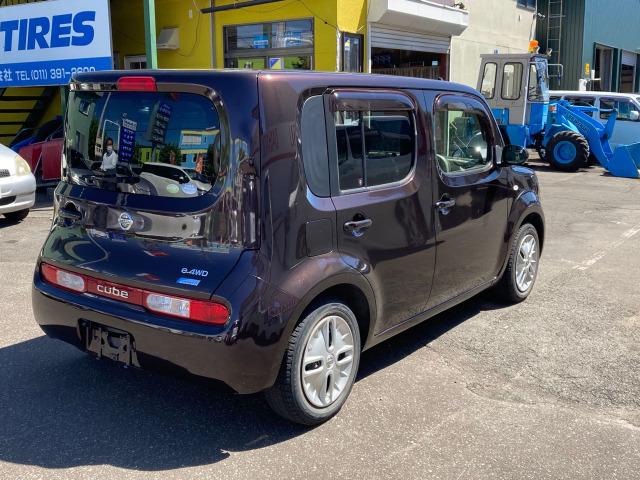 日産 キューブ １．５ １５Ｘ ＦＯＵＲ ４ＷＤ H21年 (北海道) 99