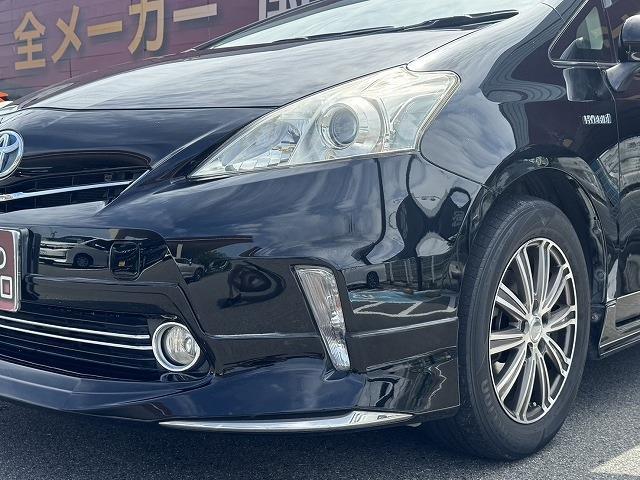 トヨタ プリウスΑ １．８ Ｓ チューン ブラック H26年 (近畿) 99