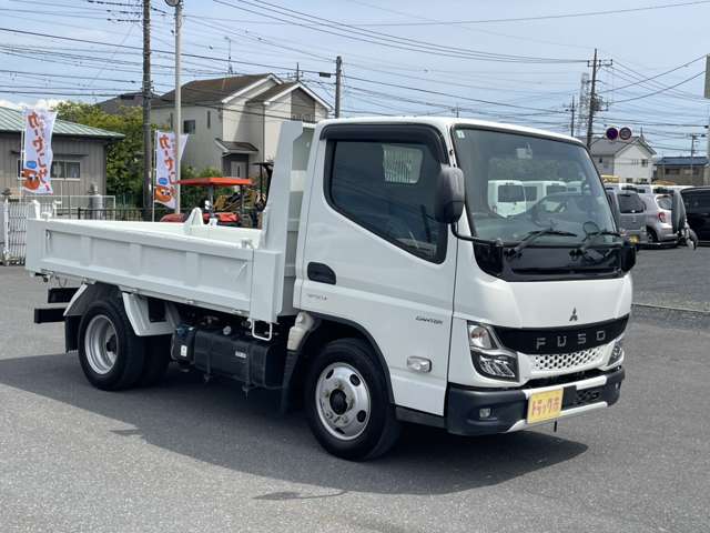 三菱フソウ キャンター ３．０ 強化ダンプ 全低床 ディーゼルターボ R3年 (関東) 99
