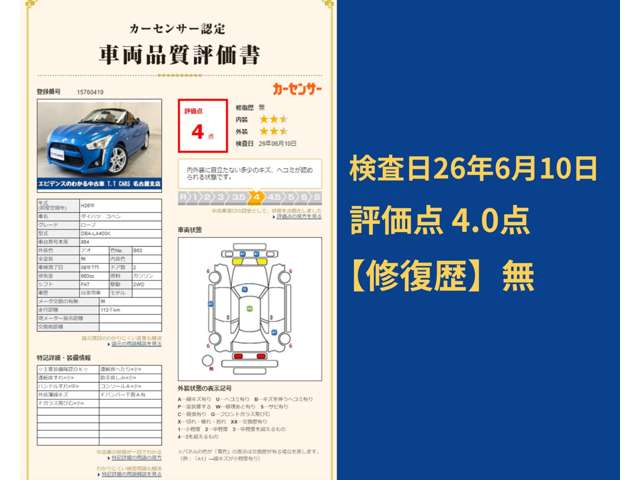 ダイハツ コペン ローブ ６６０ H26年 (東海) 99