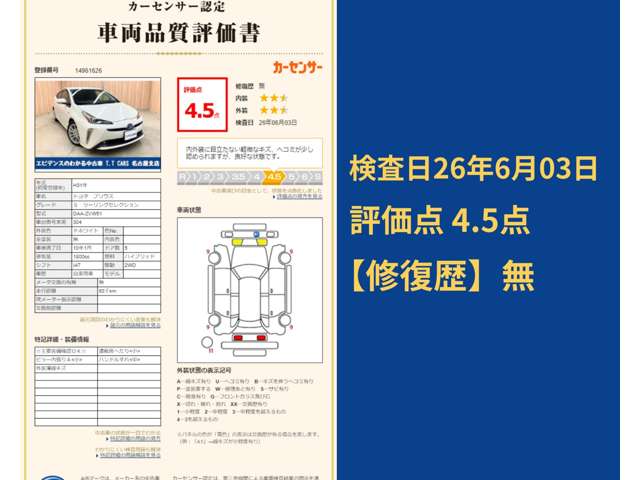トヨタ プリウス １．８ Ｓ ツーリングセレクション R1年 (東海) 99