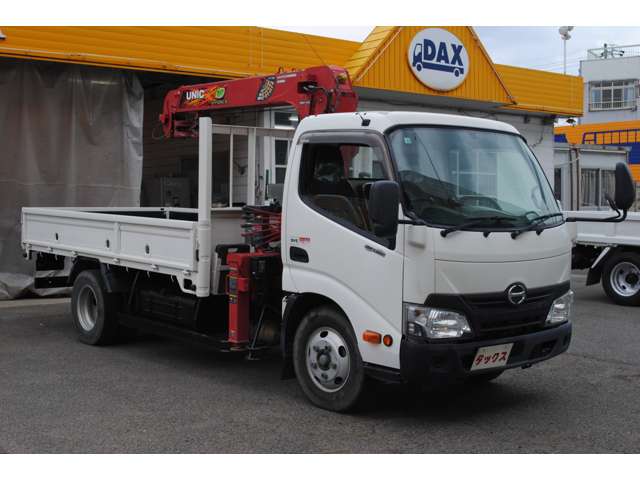 日野自動車 デュトロ ４．０ＤＴ ３段クレーン 標準ロング H29年 (東海) 99