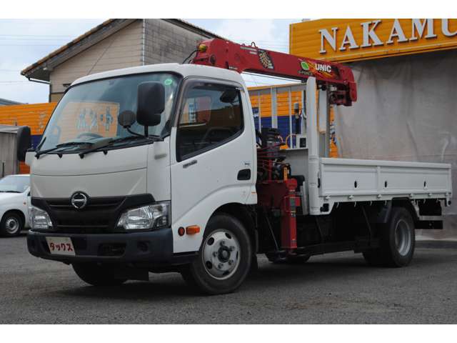 日野自動車 デュトロ ４．０ＤＴ ３段クレーン 標準ロング H29年 (東海) 99