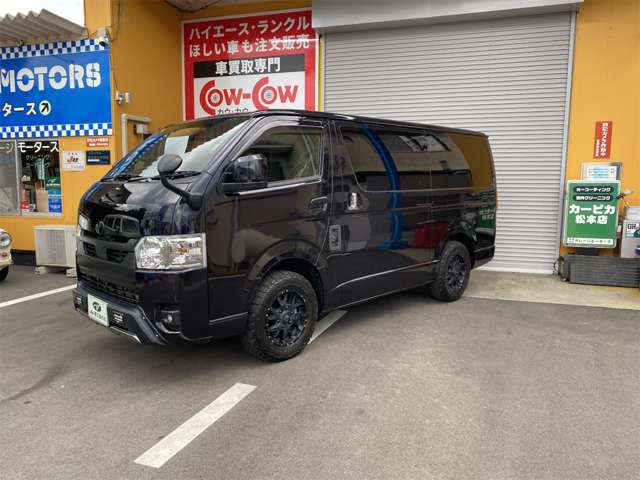 トヨタ ハイエースバン ２．８ スーパーＧＬ ダークプライムＩＩ ロングボディ ディーゼルターボ ４ＷＤ R5年 () 99