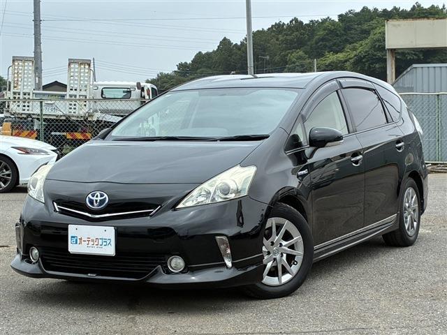 トヨタ プリウスΑ １．８ Ｓ チューン ブラック H26年 (関東) 99