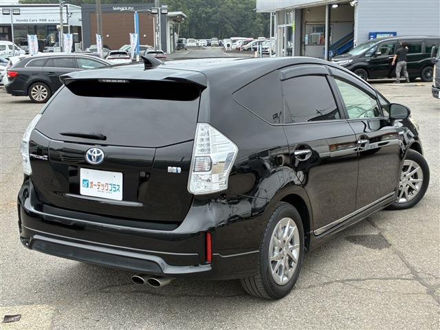 トヨタ プリウスΑ １．８ Ｓ チューン ブラック H26年 (関東) 99