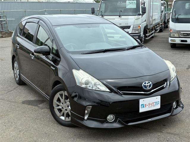 トヨタ プリウスΑ １．８ Ｓ チューン ブラック H26年 (関東) 99