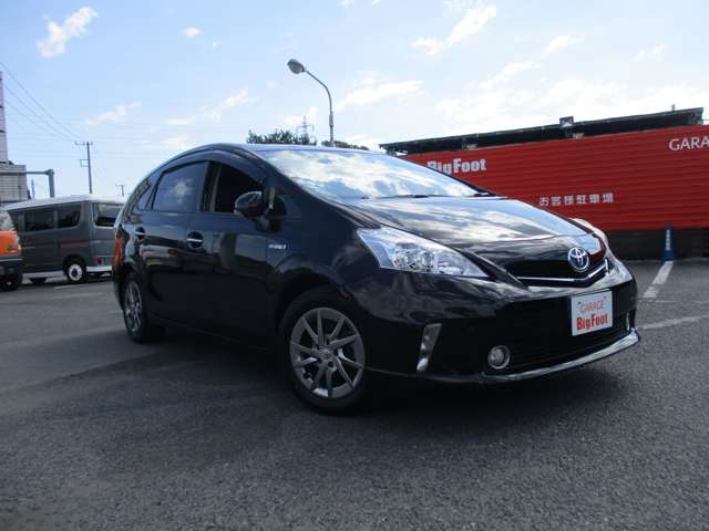 トヨタ プリウスΑ １．８ Ｓ チューン ブラック H25年 (関東) 99